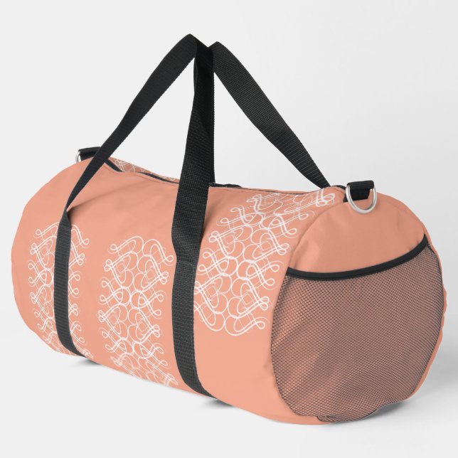 Bolso De Deporte Grande Naranja Pálido Grande (Esquina derecha)