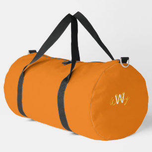 Bolso De Deporte Grande Naranja Saffron Empresa minimalista Duffle Bag