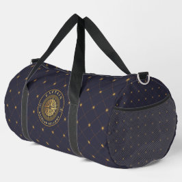 Bolso De Deporte Grande Náutico de oro
