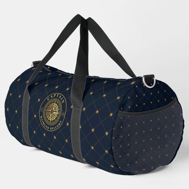 Bolso De Deporte Grande Náutico de oro (Esquina derecha)