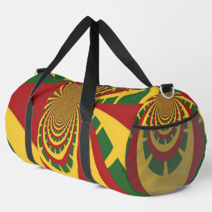 Bolso De Deporte Grande Negrita y bella: en rojo, dorado, verde