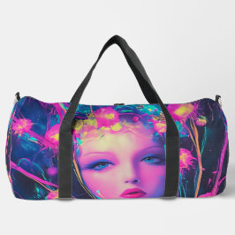 Bolso De Deporte Grande Neon Alien Goddess
