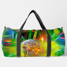 Bolso De Deporte Grande Neon Glow Dandelions en Dream Garden