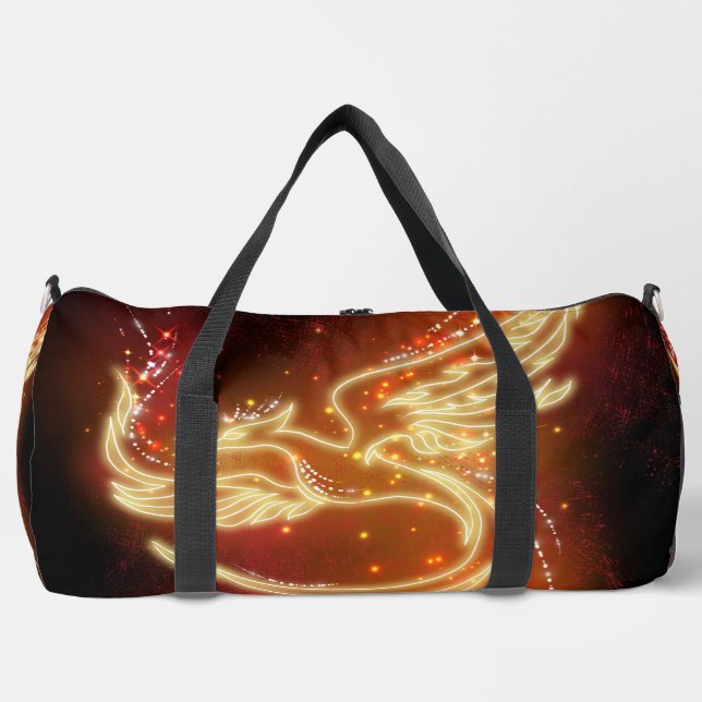 Bolso De Deporte Grande Neon Phoenix (Anverso)