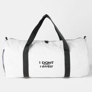 Bolso De Deporte Grande No entro en pánico, invierto – Inversores únicos