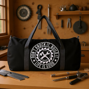 Bolso De Deporte Grande No lo derribes, constrúyelo