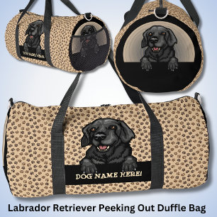 Bolso De Deporte Grande Nombre del perro o su nombre, Labrador Recuperador