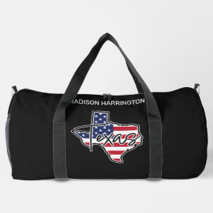 Bolso De Deporte Grande Nombre personalizado de Texas