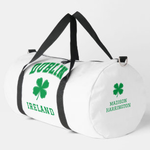 Bolso De Deporte Grande Nombre personalizado Dublín Irlanda