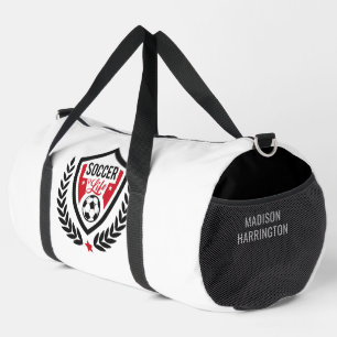 Bolso De Deporte Grande Nombre personalizado Logotipo de fútbol