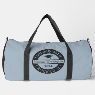 Bolso De Deporte Grande Nombre y año personalizado de graduación