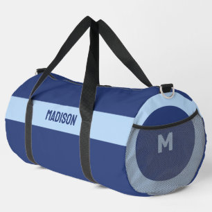 Bolso De Deporte Grande Nombre y monograma personalizados