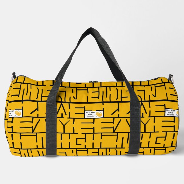 Bolso De Deporte Grande Nos volveremos a reunir, amigos (Anverso)