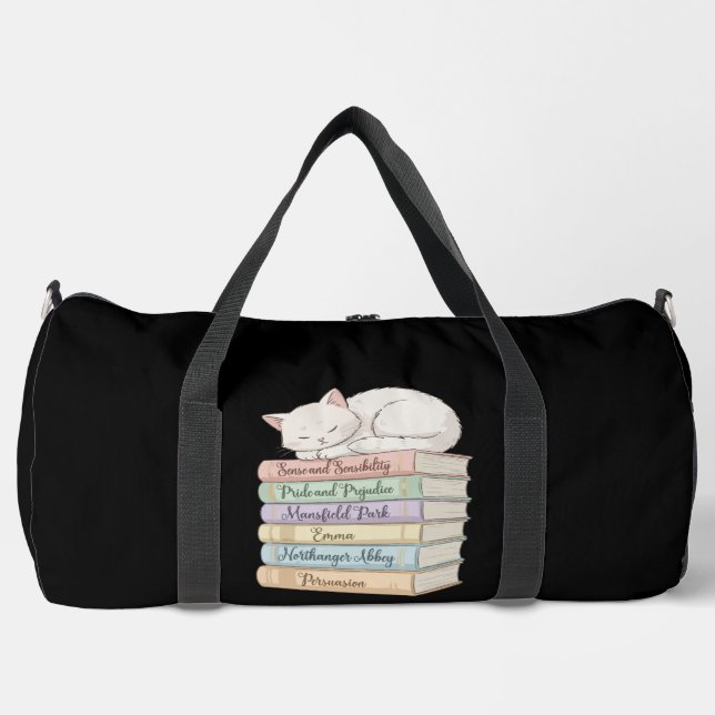 Bolso De Deporte Grande Novelas de Jane Austen IX (Anverso)