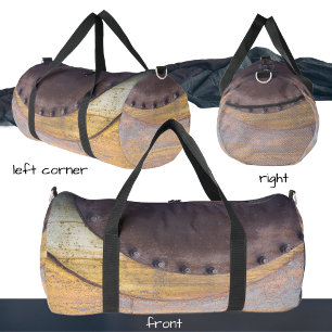 Bolso De Deporte Grande Objeto metalizado rusto