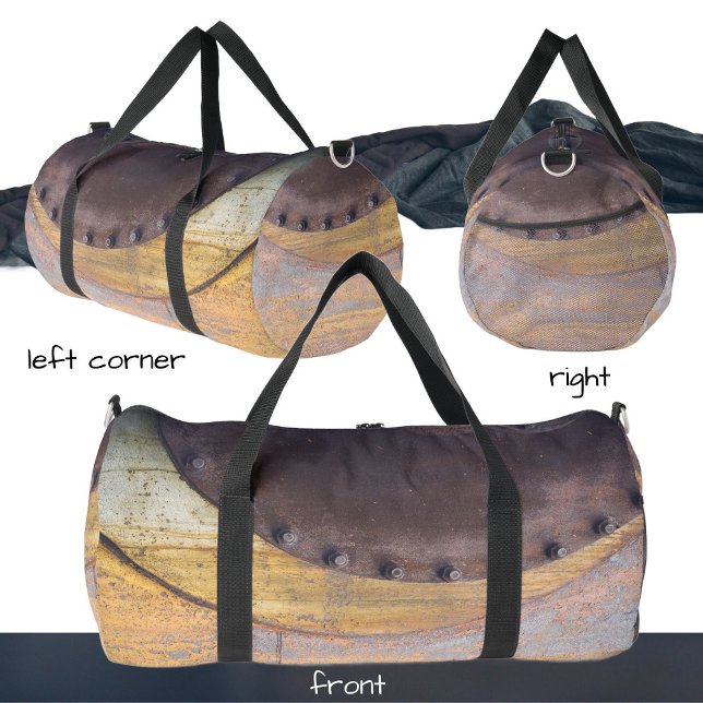 Bolso De Deporte Grande Objeto metalizado rusto (Subido por el creador)