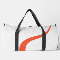 Ondas simples 3 - Naranja y blanco