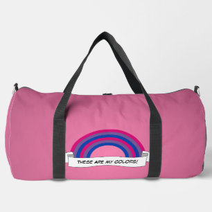 Bolso De Deporte Grande Orgullo arcoíris bisexual