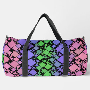 Bolso De Deporte Grande Orgulloso Trigénero Geométrico Retro Mod Boho