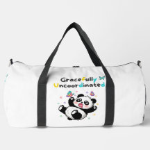 Oso Panda Adorable y Descoordinado con Gracia