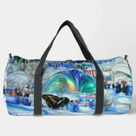 Bolso De Deporte Grande Paisaje invernal