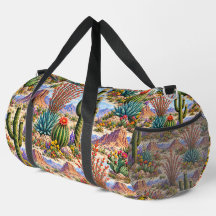 Paisajes de Cactus y Flores Silvestres del Desiert