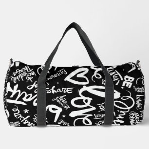 Bolso De Deporte Grande Palabras de amor