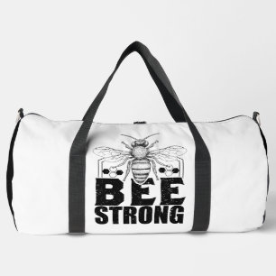 Bolso De Deporte Grande Panal Gráfico de Abeja Fuerte