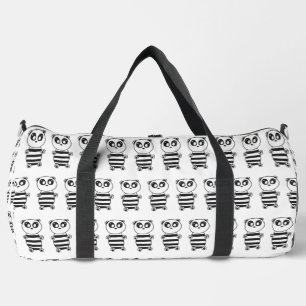 Bolso De Deporte Grande Panda Kids