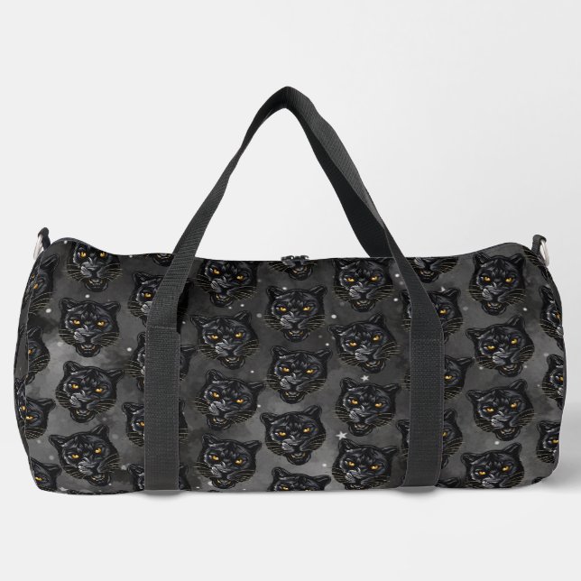 Bolso De Deporte Grande Pantera Negra (Anverso)