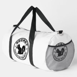 Bolso De Deporte Grande Parche de ardilla secreta "Protegiendo tus nueces"