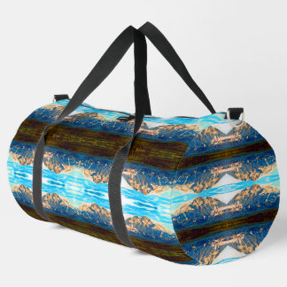 Bolso De Deporte Grande Parque nacional Vintage EE. UU. Alaska Mt Mckinley