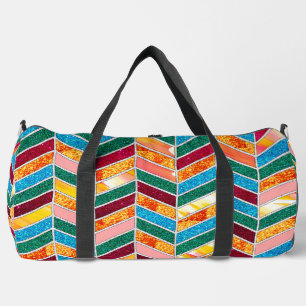 Bolso De Deporte Grande Patrón coloreado decorativo