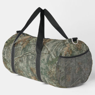 Bolso De Deporte Grande Patrón de camuflaje forestal