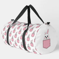 Patrón de conejo de Mascota de bolsillo