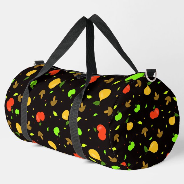 Bolso De Deporte Grande Patrón de frutas (Esquina izquierda)