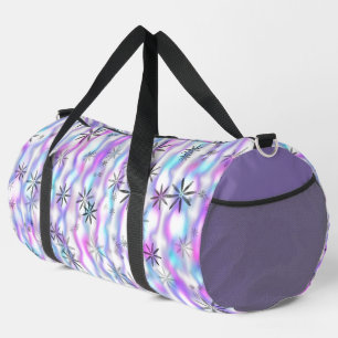 Bolso De Deporte Grande Patrón de Ondas de Estallido de Estrellas Soñadora
