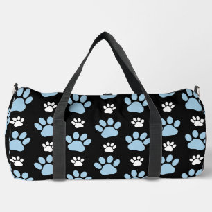 Bolso De Deporte Grande Patrón De Patas, Patas Azules, Patas De Perro, Pat