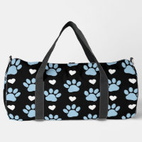 Patrón De Patas, Perros, Patas Azules, Corazones B