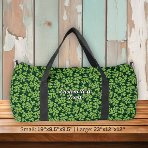 Bolso De Deporte Grande Patrón de Perejil