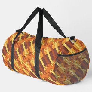 Bolso De Deporte Grande Patrón de trazo vertical