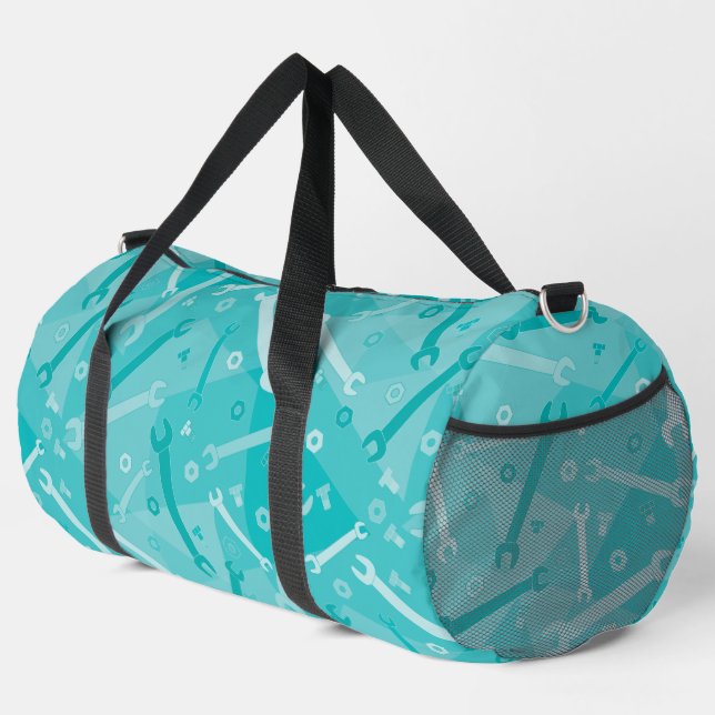 Bolso De Deporte Grande Patrón de trazo vertical (Esquina derecha)