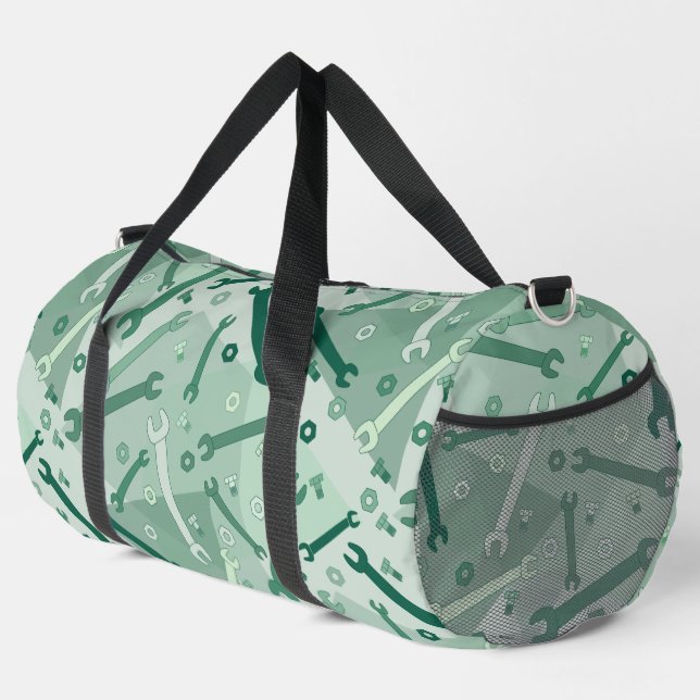 Bolso De Deporte Grande Patrón de trazo vertical (Esquina derecha)