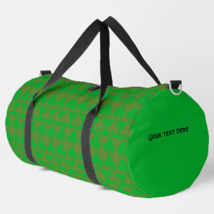 Bolso De Deporte Grande Patrón de trébol grande