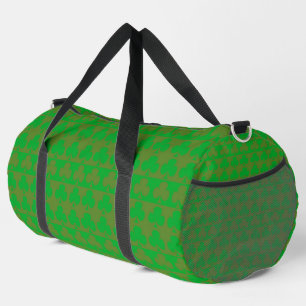 Bolso De Deporte Grande Patrón de trébol grande