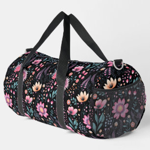 Bolso De Deporte Grande Patrón floral