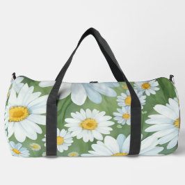 Bolso De Deporte Grande Patrón floral de Daisies