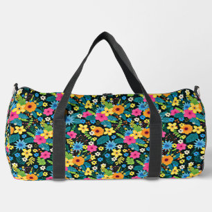 Bolso De Deporte Grande Patrón floral de vibrante Ditsy-43785