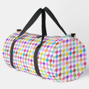 Bolso De Deporte Grande Patrón Multicolor de galga dorsal