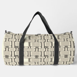 Bolso De Deporte Grande Patrón recto Beige neutro